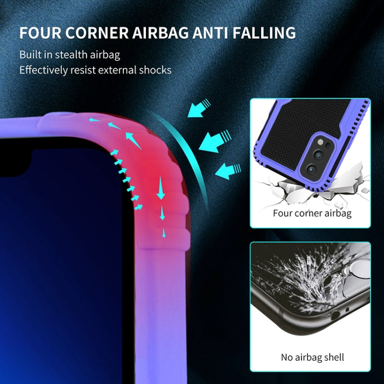 For OnePlus Nord 2 5G Two-color PC + TPU Phone Case