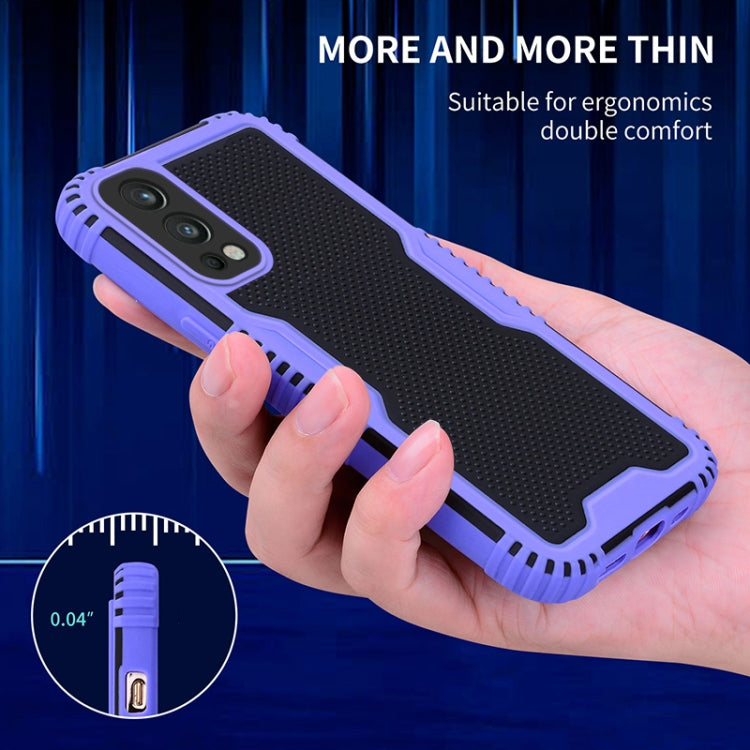 For OnePlus Nord 2 5G Two-color PC + TPU Phone Case