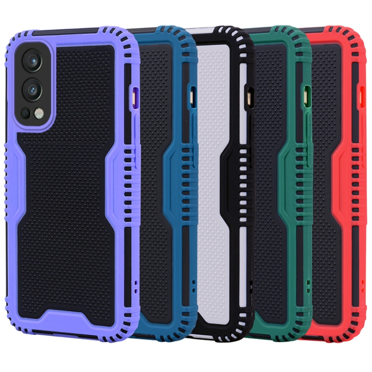 For OnePlus Nord 2 5G Two-color PC + TPU Phone Case