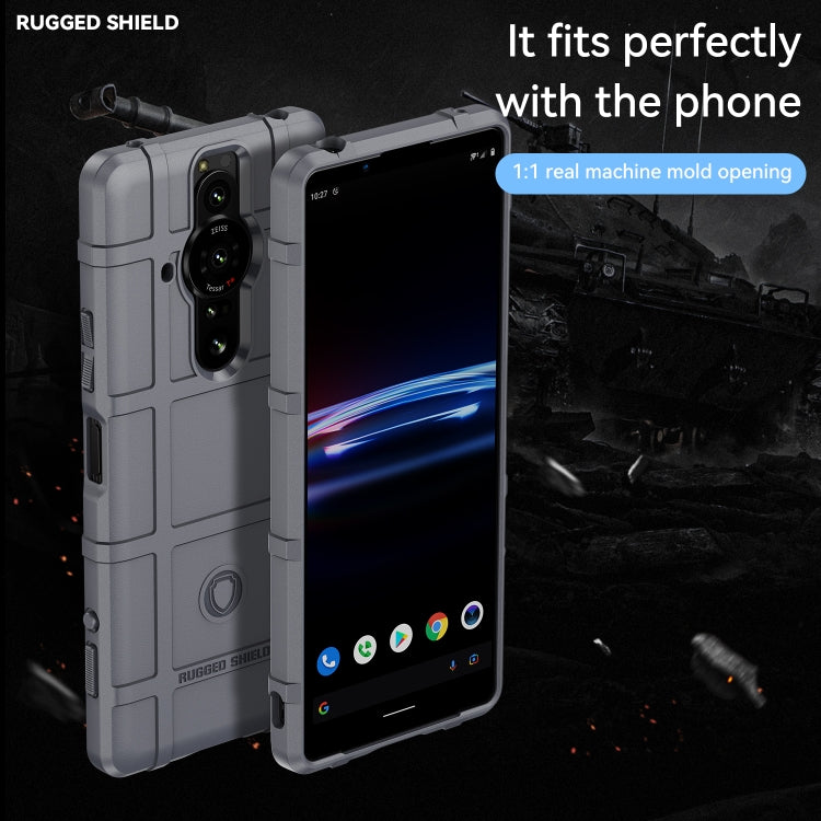 For Sony Xperia Pro-I Full Coverage Shockproof TPU Phone Case