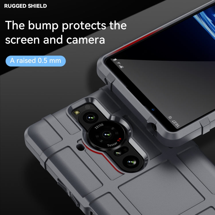 For Sony Xperia Pro-I Full Coverage Shockproof TPU Phone Case