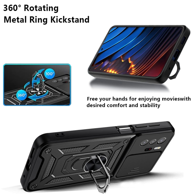 For Xiaomi Redmi Note 10 Pro 5G Sliding Camera Design TPU + PC Phone Case