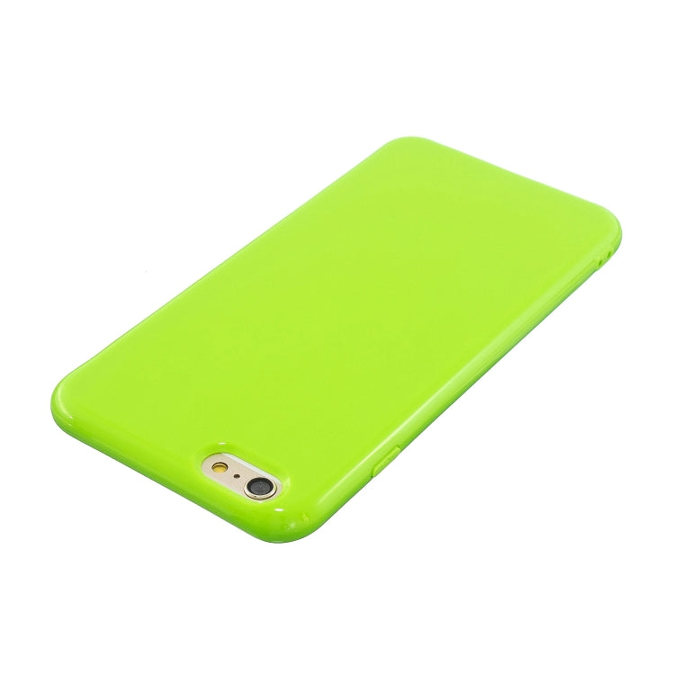 For iPhone 6 Plus 2.0mm Thick TPU Candy Color Protective Case