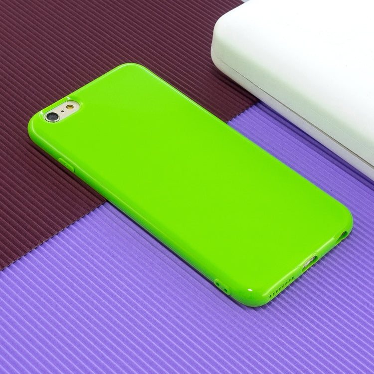 For iPhone 6 Plus 2.0mm Thick TPU Candy Color Protective Case