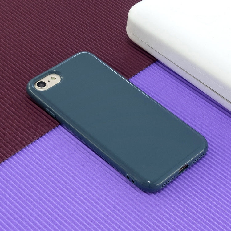 For iPhone SE 2022 / SE 2020 / 8 / 7 2.0mm Thick TPU Candy Color Protective Case