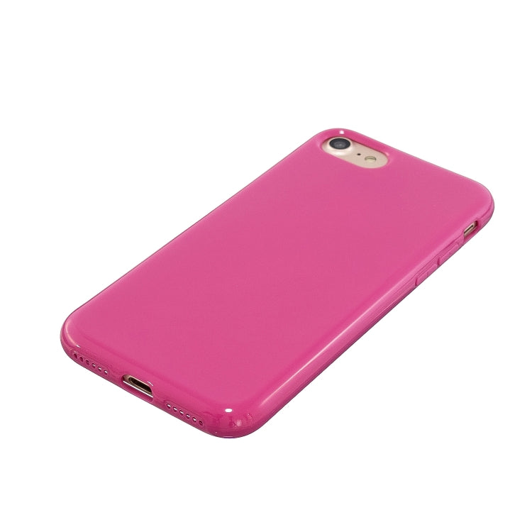 For iPhone SE 2022 / SE 2020 / 8 / 7 2.0mm Thick TPU Candy Color Protective Case