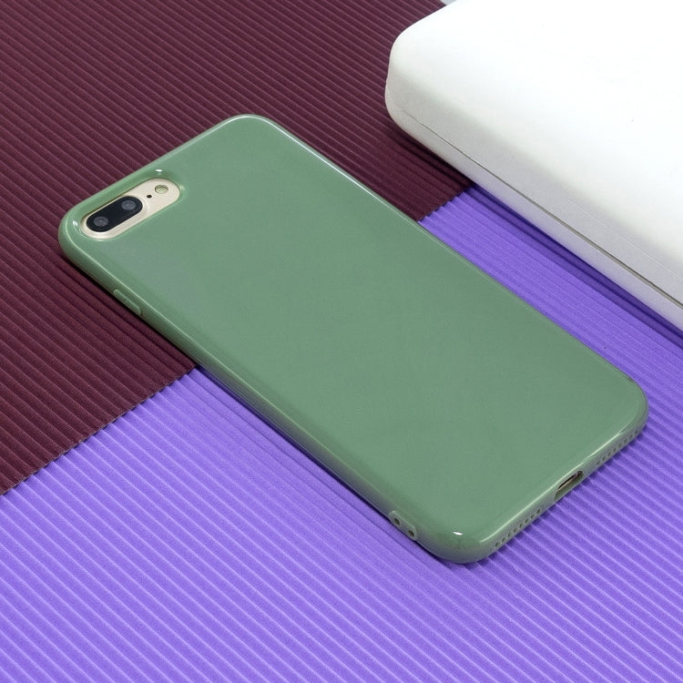 For iPhone 8 Plus / 7 Plus 2.0mm Thick TPU Candy Color Protective Case