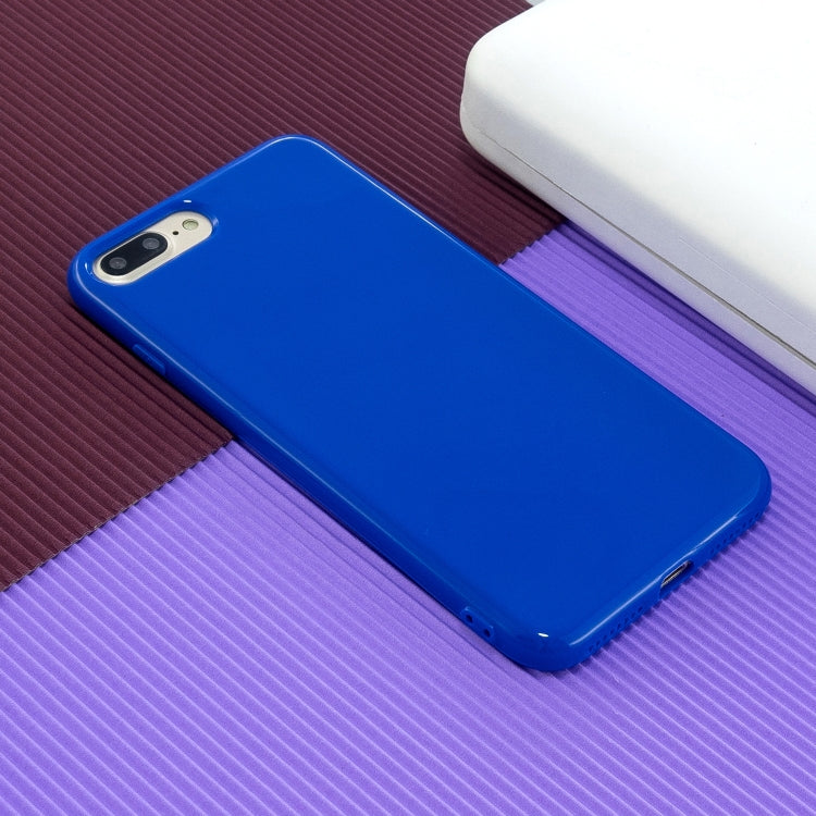 For iPhone 8 Plus / 7 Plus 2.0mm Thick TPU Candy Color Protective Case
