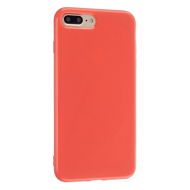 For iPhone 8 Plus / 7 Plus 2.0mm Thick TPU Candy Color Protective Case
