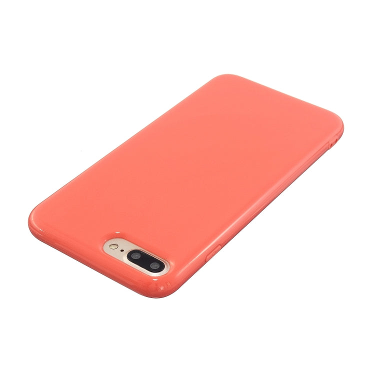 For iPhone 8 Plus / 7 Plus 2.0mm Thick TPU Candy Color Protective Case