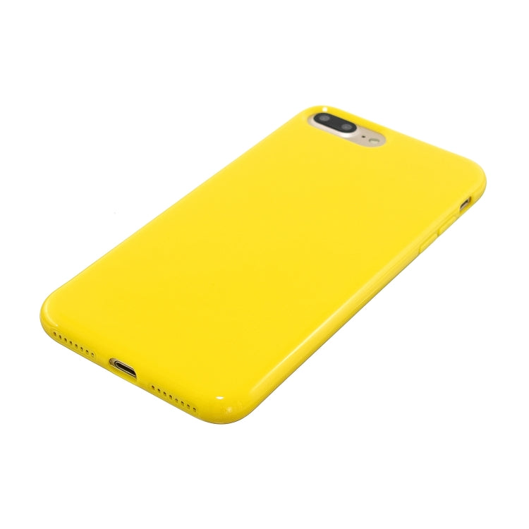 For iPhone 8 Plus / 7 Plus 2.0mm Thick TPU Candy Color Protective Case