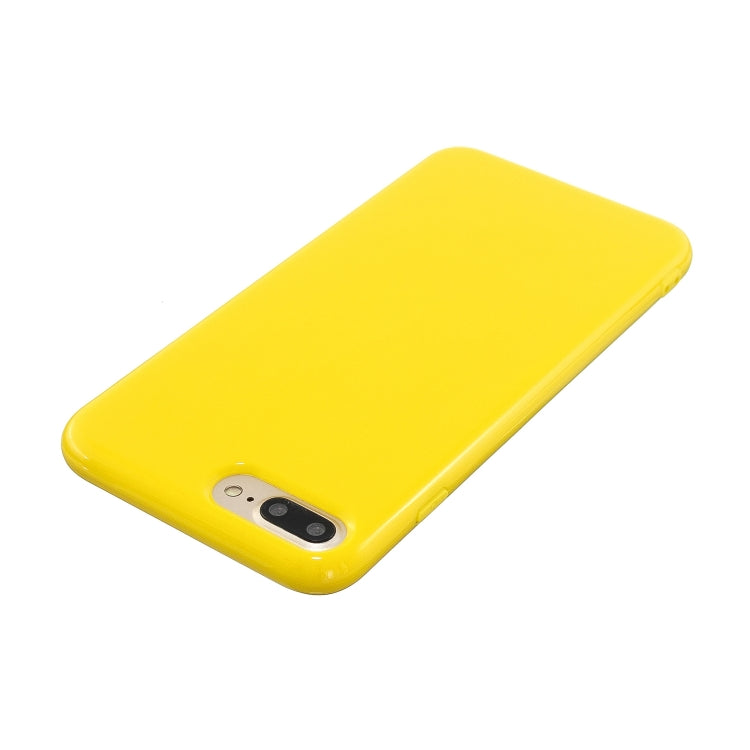 For iPhone 8 Plus / 7 Plus 2.0mm Thick TPU Candy Color Protective Case
