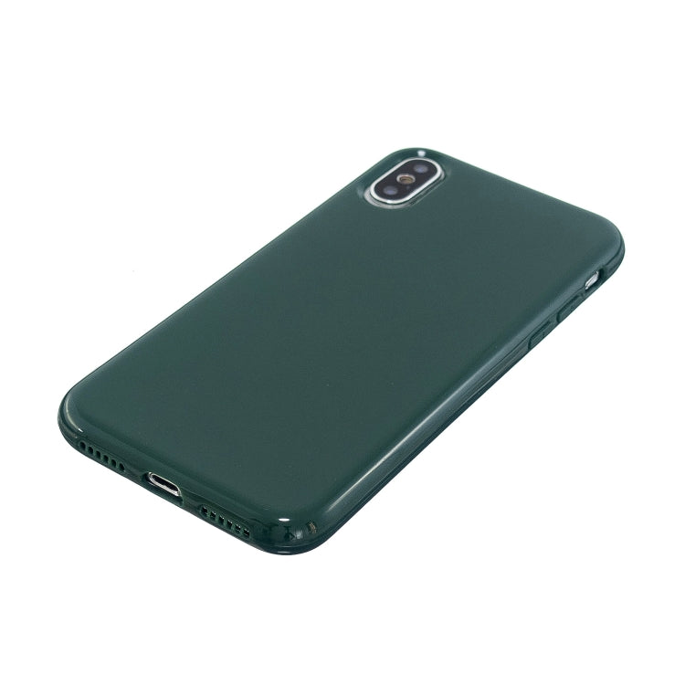 For iPhone XR 2.0mm Thick TPU Candy Color Protective Case