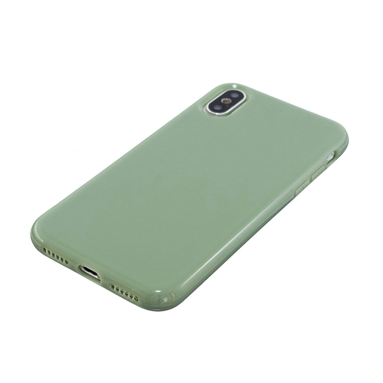 For iPhone XR 2.0mm Thick TPU Candy Color Protective Case