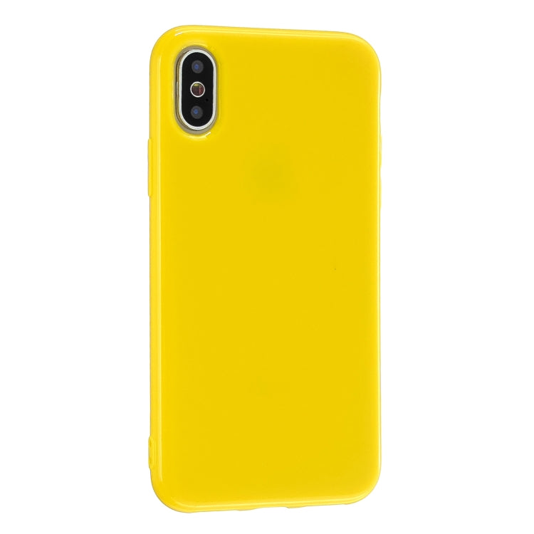 For iPhone XR 2.0mm Thick TPU Candy Color Protective Case