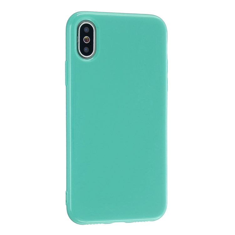 For iPhone XR 2.0mm Thick TPU Candy Color Protective Case