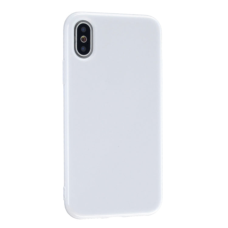 For iPhone XS Max 2.0mm Thick TPU Candy Color Protective Case