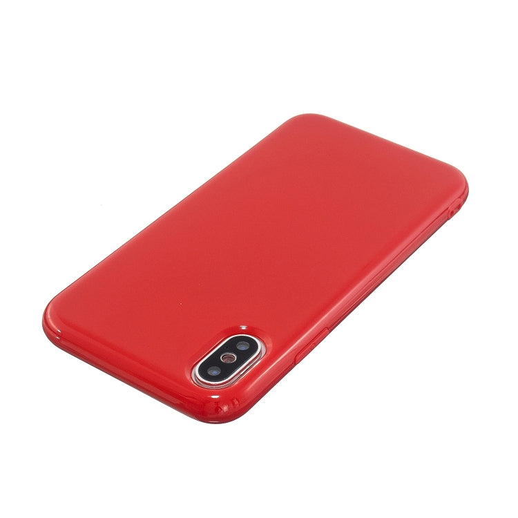 For iPhone XS Max 2.0mm Thick TPU Candy Color Protective Case