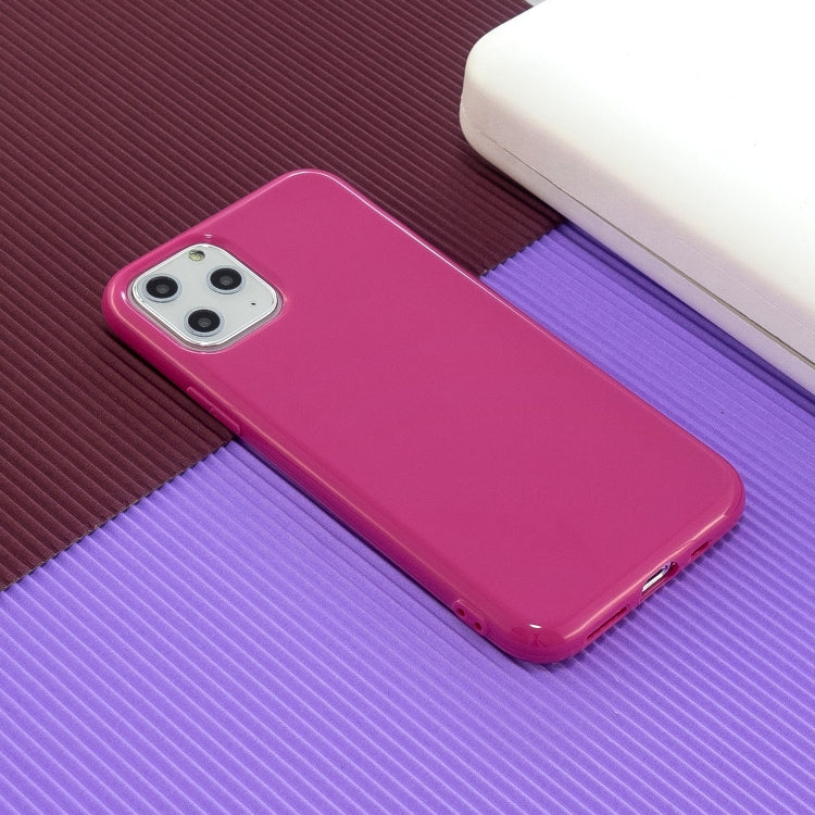 For iPhone 11 Pro Max 2.0mm Thick TPU Candy Color Protective Case