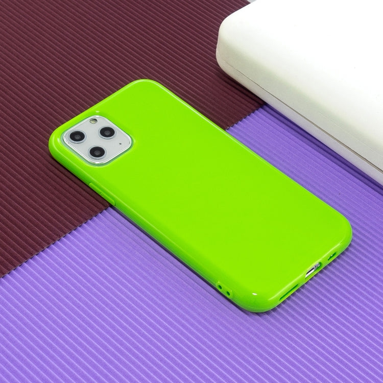 For iPhone 11 Pro Max 2.0mm Thick TPU Candy Color Protective Case