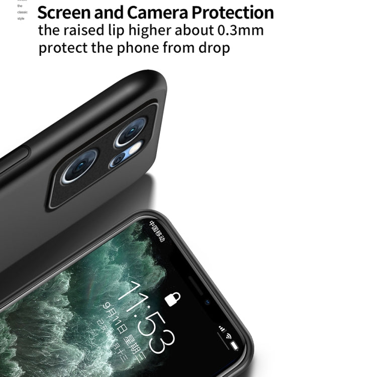 For OPPO Reno7 5G Classic Tilt Magnetic PC + TPU Phone Case