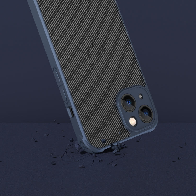 For iPhone 13 Pro Carbon Fiber PC + TPU Case
