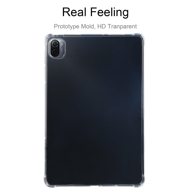 For Xiaomi Mi Pad 5 / 5 Pro 0.75mm Four-corner Shockproof Transparent TPU Tablet Case