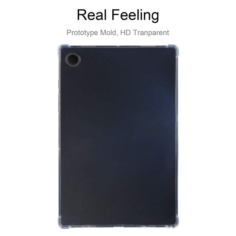 For Samsung Galaxy Tab A8 2021 0.75mm Four-corner Shockproof Transparent TPU Tablet Case