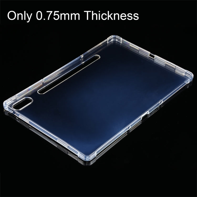 For Lenovo Xiaoxin Pad Pro 12.6 0.75mm Four-corner Shockproof Transparent TPU Tablet Case