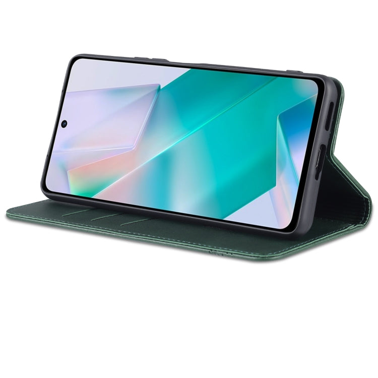 For vivo T1 AZNS Magnetic Calf Texture Horizontal Flip Leather Phone Case