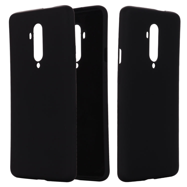 For Oneplus 7T PRO Solid Color Liquid Silicone Shockproof Coverage Case