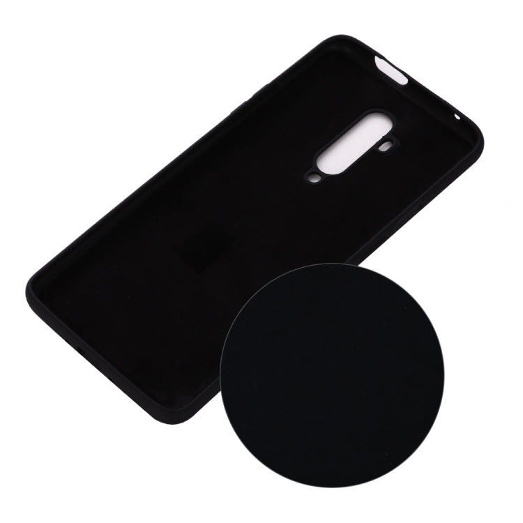 For Oneplus 7T PRO Solid Color Liquid Silicone Shockproof Coverage Case