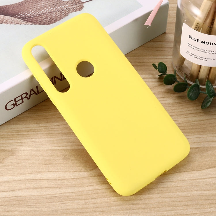 For Motorola G8 Play / One Macro Solid Color Liquid Silicone Shockproof Coverage Case