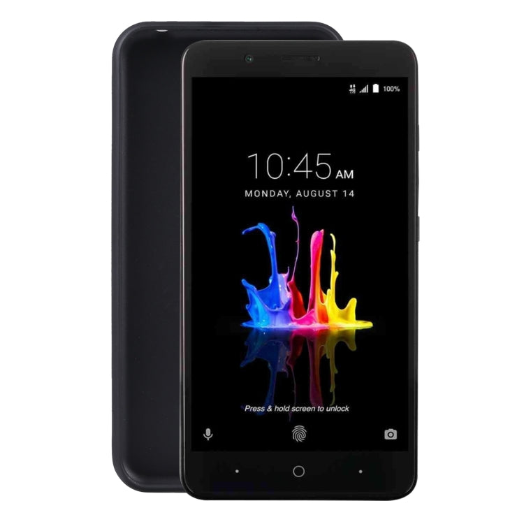 TPU Phone Case For ZTE Blade Z Max / Z982(Pudding Black)