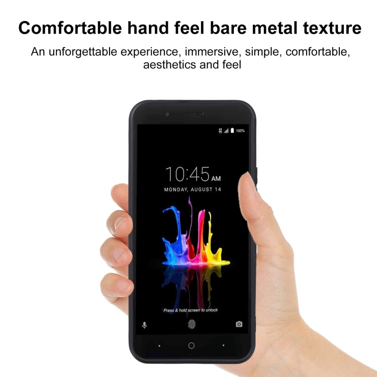 TPU Phone Case For ZTE Blade Z Max / Z982(Pudding Black)
