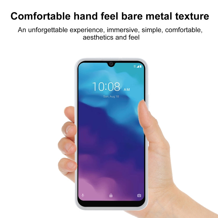 TPU Phone Case For ZTE Blade A7(Transparent White)
