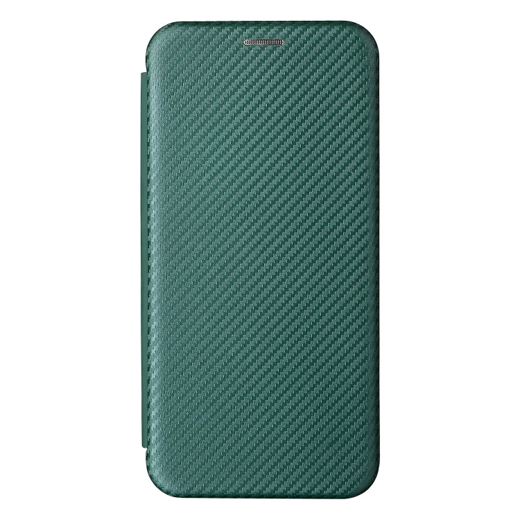 For OPPO A55s 5G Carbon Fiber Texture Horizontal Flip Leather Phone Case