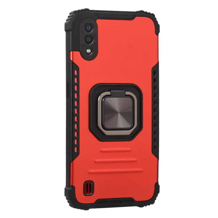 For Samsung Galaxy A01 / M01 Lanyard Aluminum TPU Case