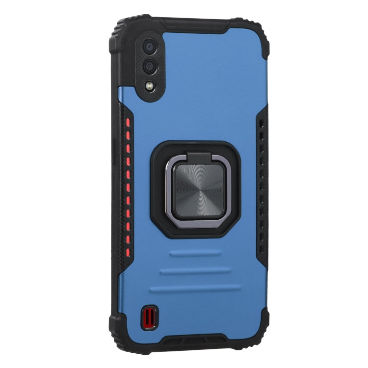 For Samsung Galaxy A01 / M01 Lanyard Aluminum TPU Case