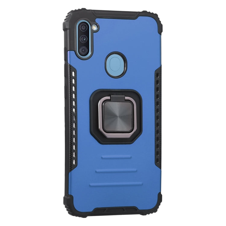 For Samsung Galaxy A11 US Version Lanyard Aluminum TPU Case