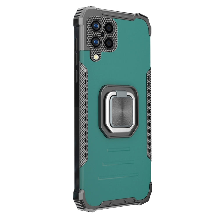 For Samsung Galaxy A12 Lanyard Aluminum TPU Case