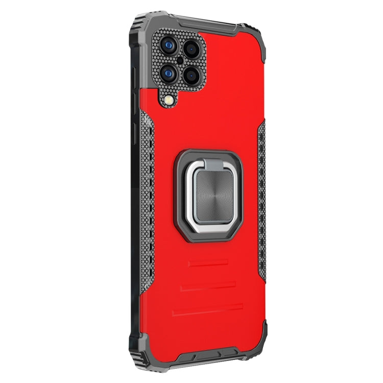 For Samsung Galaxy A12 Lanyard Aluminum TPU Case