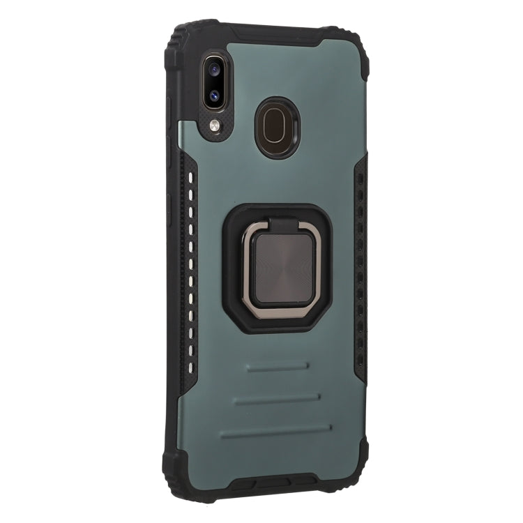 For Samsung Galaxy A20 / A30 Lanyard Aluminum TPU Case