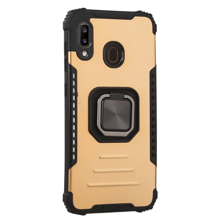 For Samsung Galaxy A20 / A30 Lanyard Aluminum TPU Case