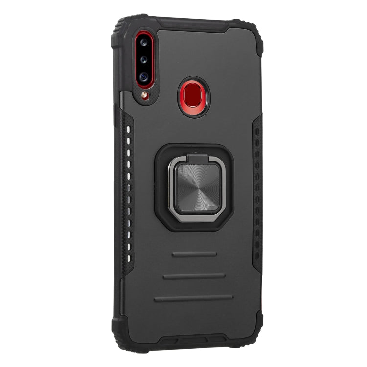 For Samsung Galaxy A20s Lanyard Aluminum TPU Case