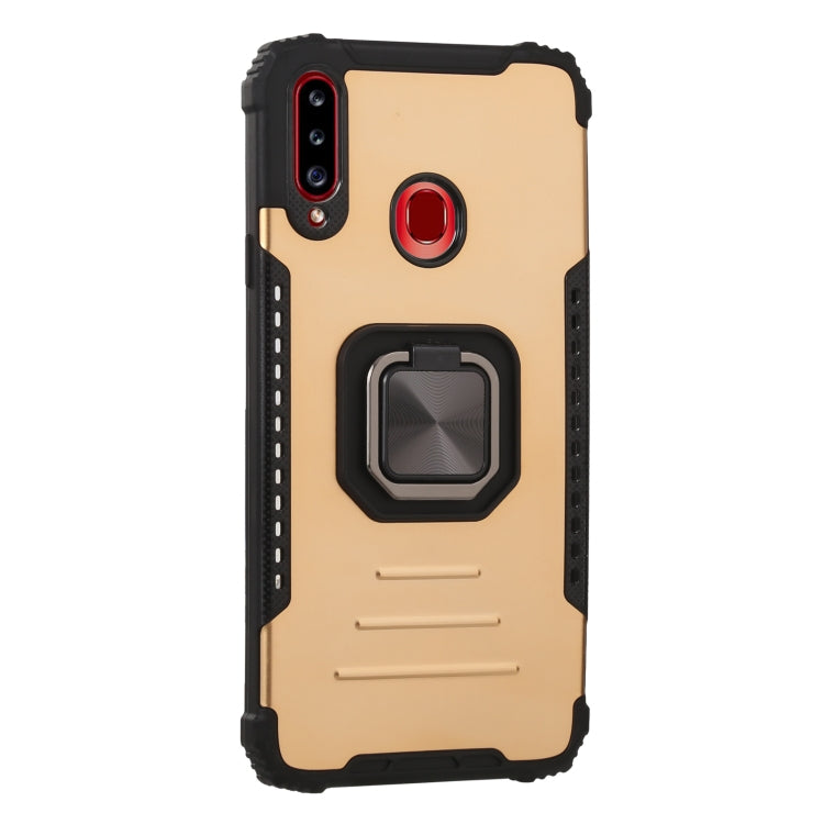 For Samsung Galaxy A20s Lanyard Aluminum TPU Case