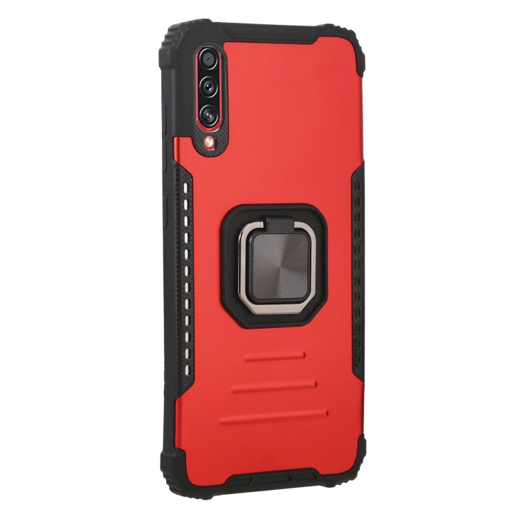 For Samsung Galaxy A21 US Version Lanyard Aluminum TPU Case