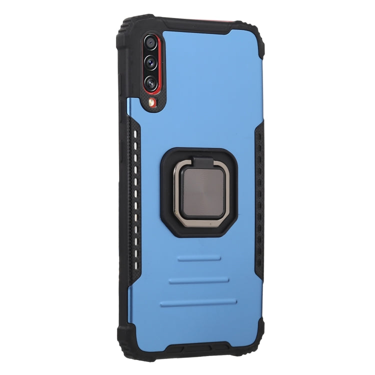 For Samsung Galaxy A21 US Version Lanyard Aluminum TPU Case