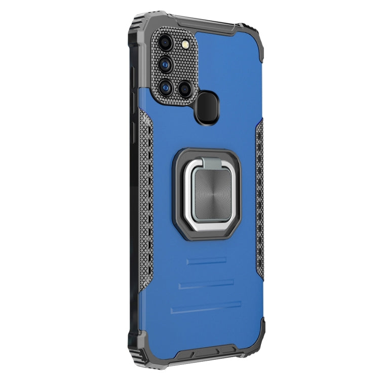 For Samsung Galaxy A21s Lanyard Aluminum TPU Case