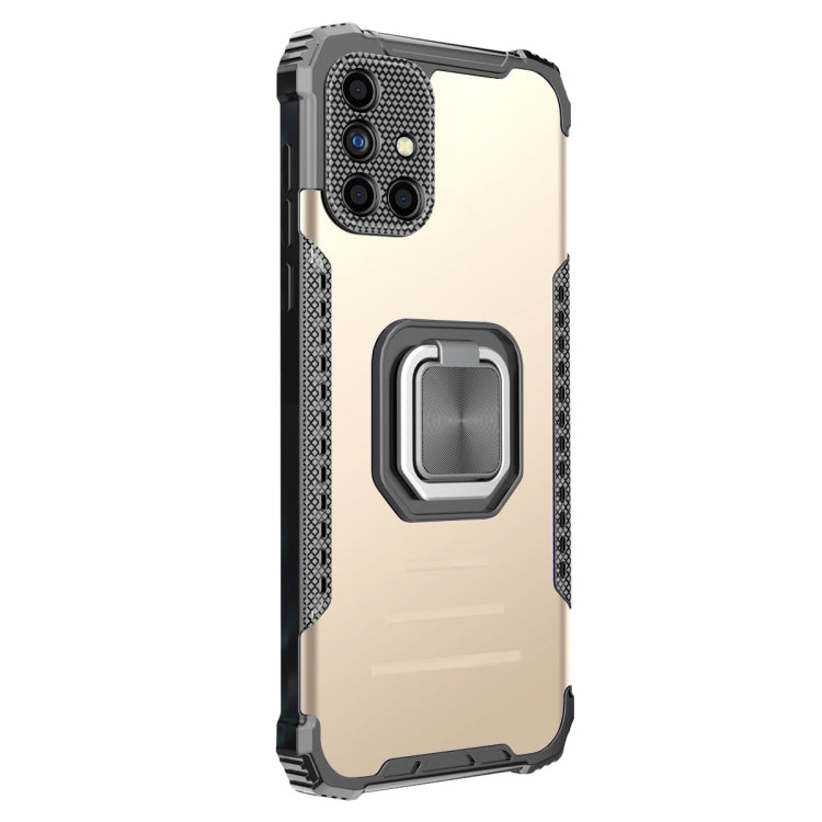 For Samsung Galaxy A71 Lanyard Aluminum TPU Case